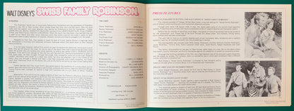 Swiss Family Robinson - Press Book - Inside width="125" height="48