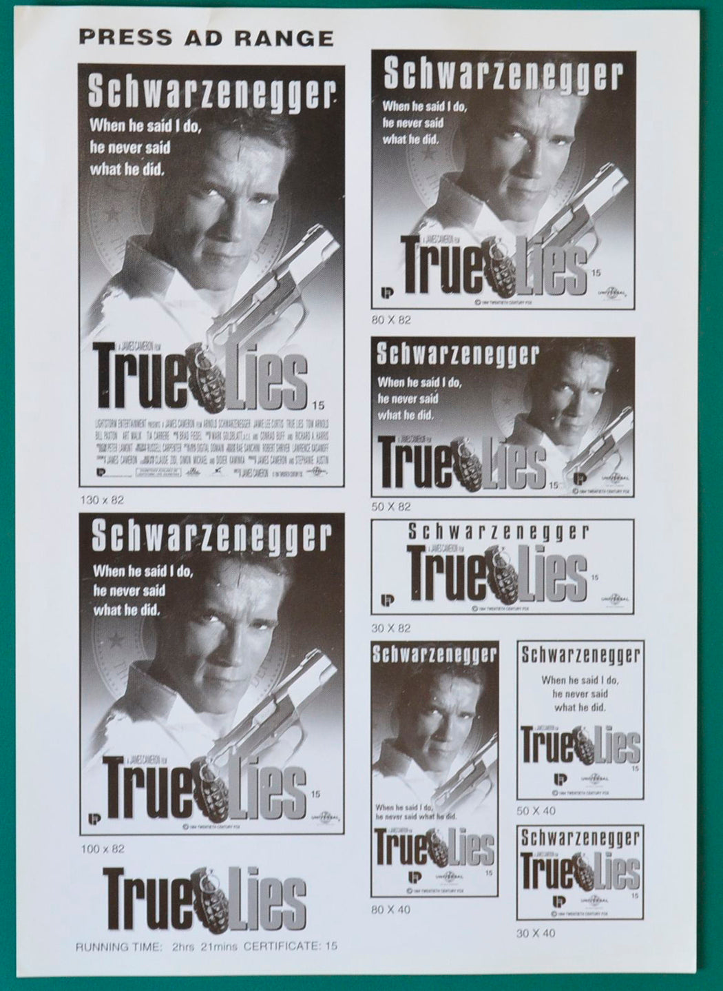 TRUE LIES - Synopsis Booklet - Ad Blocks