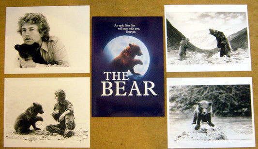 The Bear  Original Press Kit With 4 Black And White Stills 