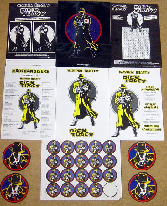 Dick Tracy  Original Exhibitors Campaign Book 