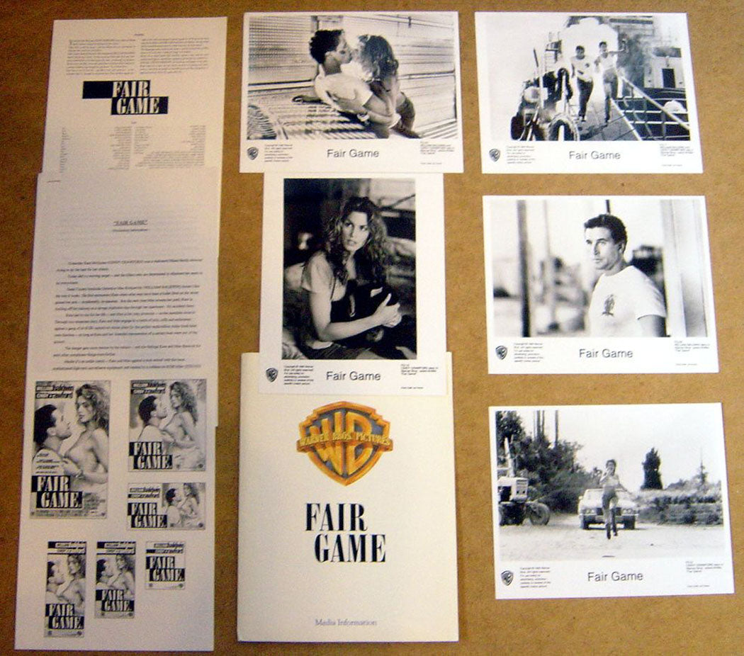 Fair Game  Original Press Kit With 5 Black And White Stills 