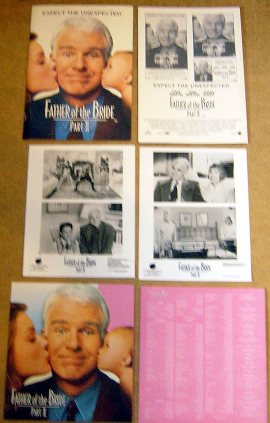 Father Of The Bride : Part II  Original Press Kit With 2 Black And White Stills 