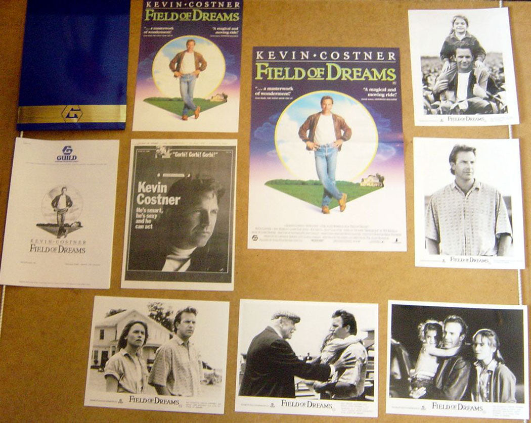 Field Of Dreams  Original Press Kit With 5 Black And White Stills 