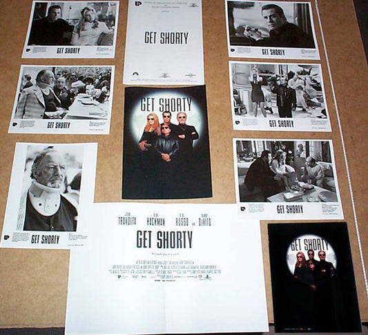 Get Shorty  Original Press Kit With 6 Black And White Stills 