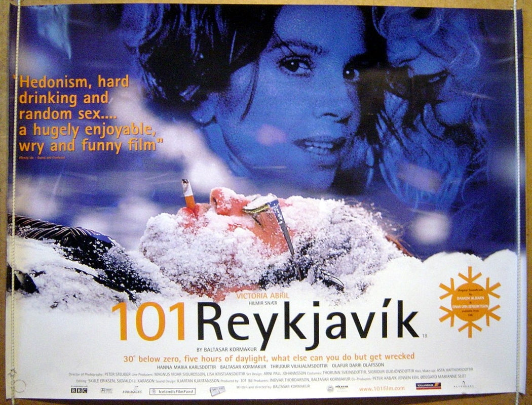 101 Reykjavik   Original Quad Movie Poster  