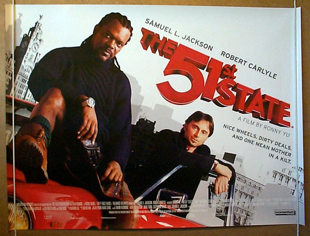 The 51st State  Original Quad Movie Poster  