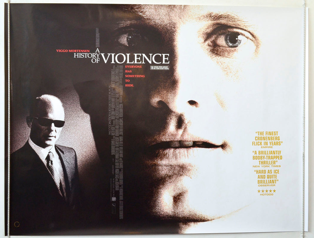 A History Of Violence Original British Quad Poster - Movie Poster