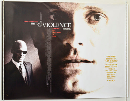 A History Of Violence Original British Quad Poster - Movie Poster