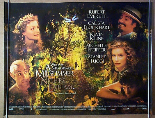 A Midsummer Night's Dream   Original Quad Movie Poster  