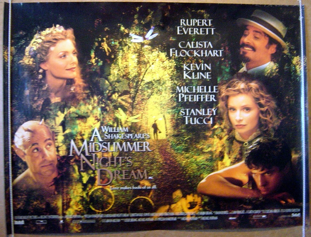 A Midsummer Night's Dream   Original Quad Movie Poster  