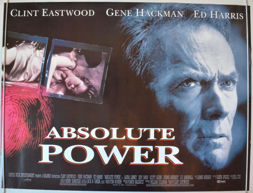 Absolute Power   Original British Quad Poster - Movie Poster 