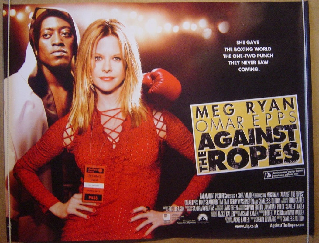 Against The Ropes   Original Quad Movie Poster  