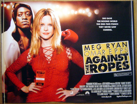 Against The Ropes   Original Quad Movie Poster  