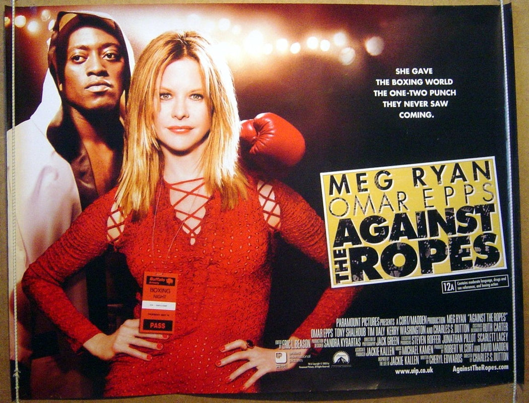 Against The Ropes   Original Quad Movie Poster  