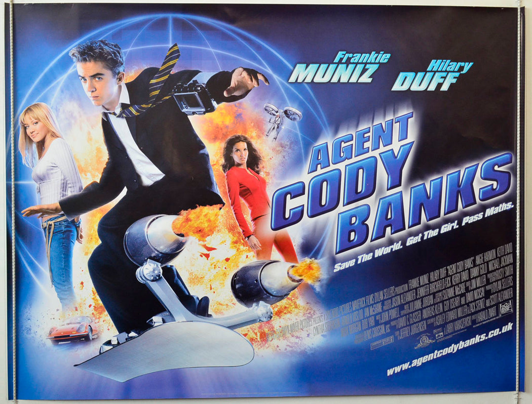 Agent Cody Banks Original British Quad Poster - Movie Poster