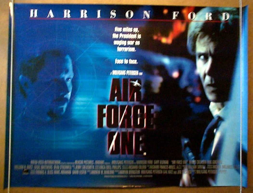 Air Force One  Original Quad Movie Poster  