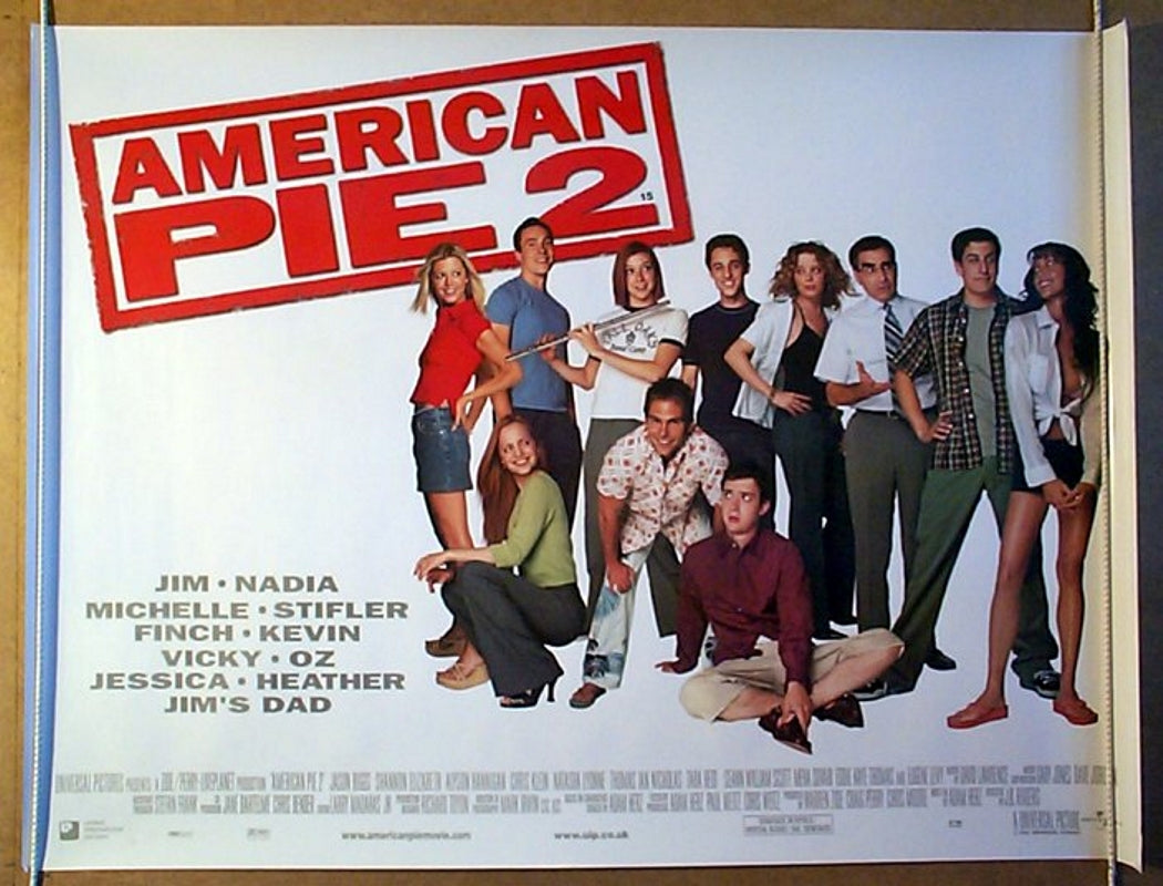 American Pie 2  Original Quad Movie Poster  