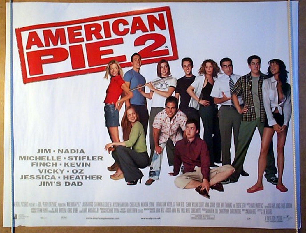 American Pie 2  Original Quad Movie Poster  