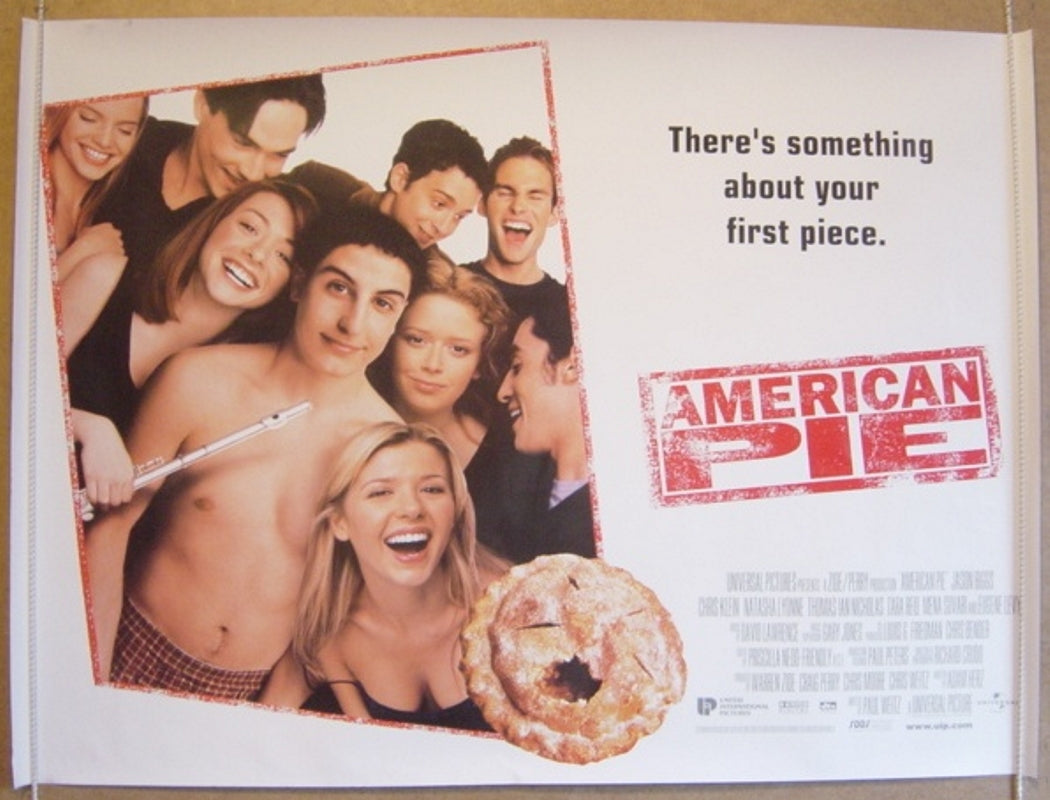 American Pie   Original Quad Movie Poster  