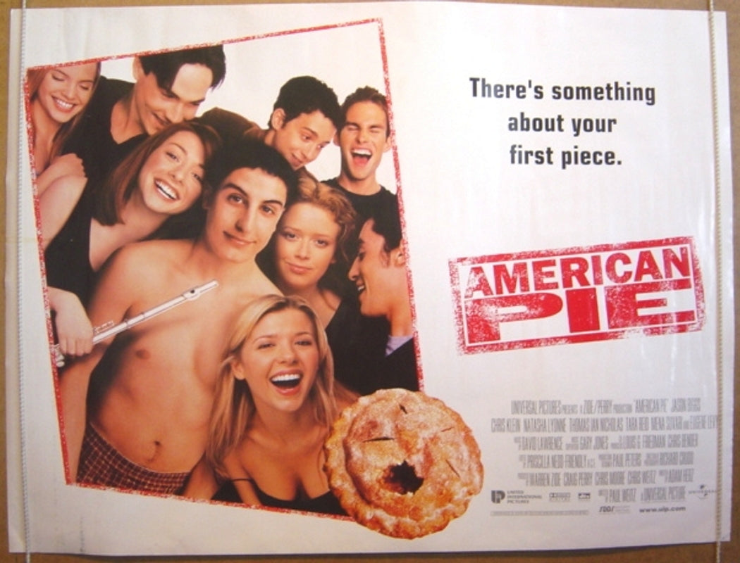 American Pie   Original Quad Movie Poster  