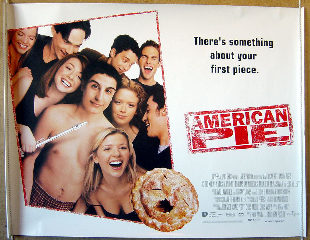 American Pie   Original Quad Movie Poster  