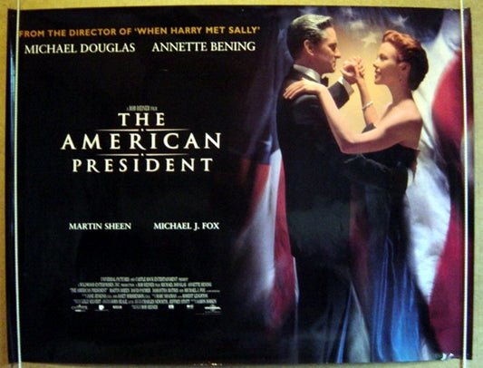 The American President  Original Quad Movie Poster  