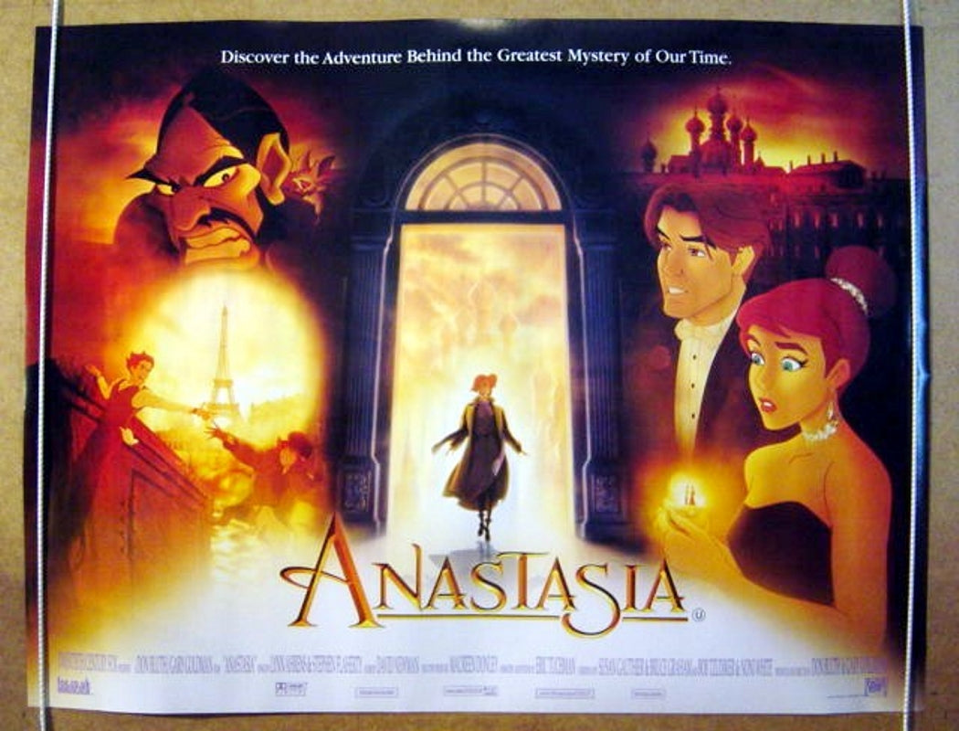 Anastasia  Original Quad Movie Poster  