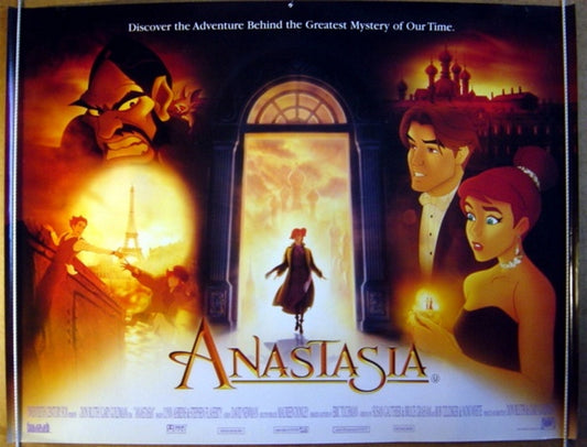 Anastasia  Original Quad Movie Poster  