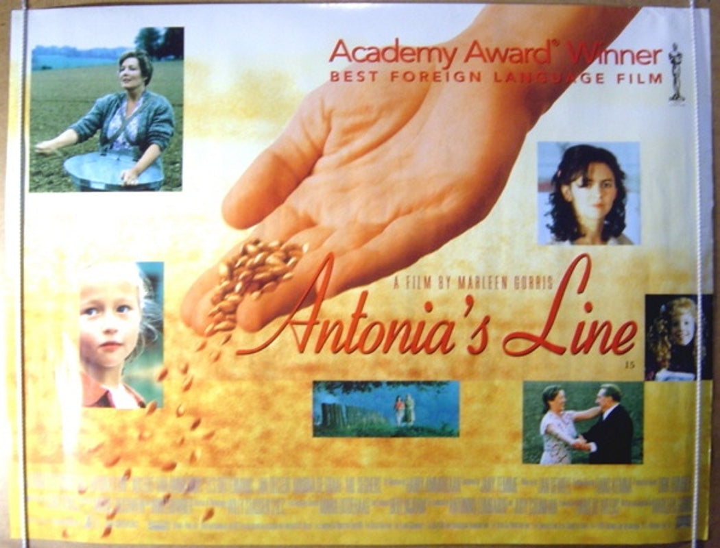 Antonia's Line  (Academy Award Winner)  Original Quad Movie Poster  