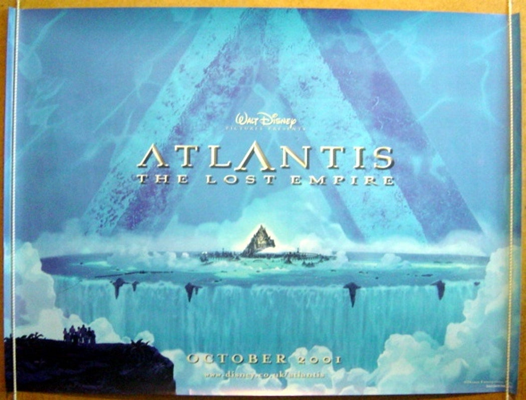 Atlantis : The Lost Empire  (Teaser Original Quad Movie Poster)  Original Quad Movie Poster  