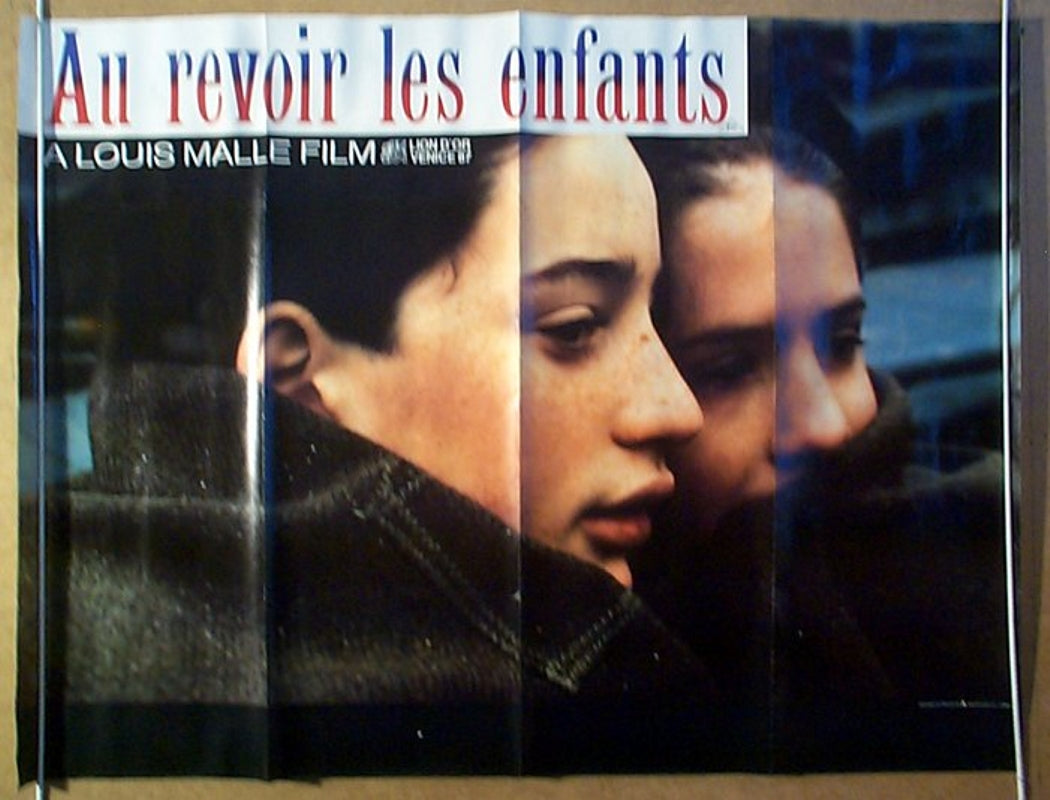 Au Revoir Les Enfants  Original Quad Movie Poster  