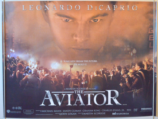 The Aviator  (Teaser / Advance Version)   Original British Quad Poster - Movie Poster