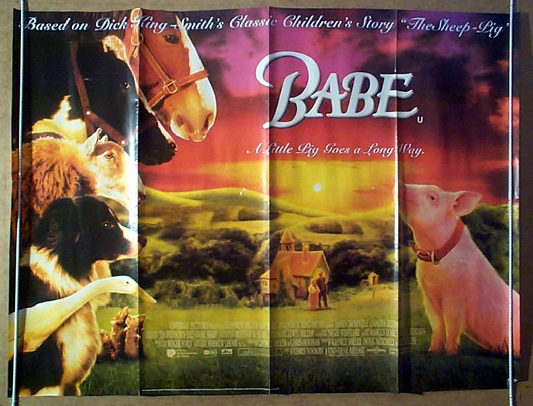 Babe  Original Quad Movie Poster  