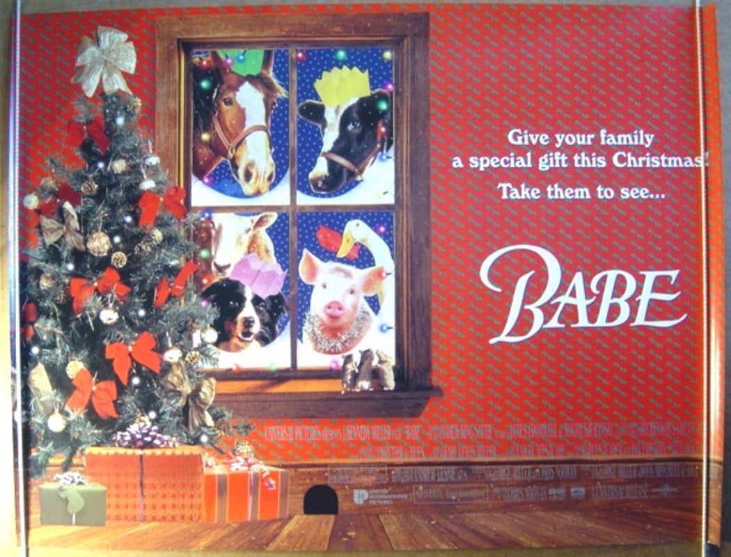 Babe  (Teaser Original Quad Movie Poster)  Original Quad Movie Poster  