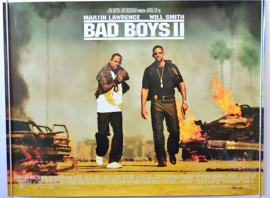 Bad Boys II Original British Quad Poster - Movie Poster