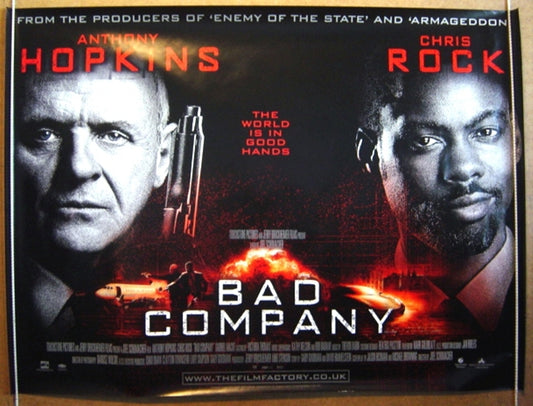 Bad Company  Original Quad Movie Poster  