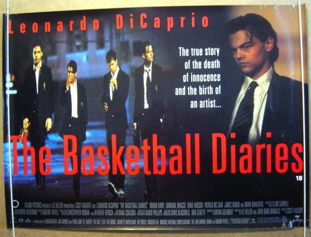 The Basketball Diaries  Original Quad Movie Poster  