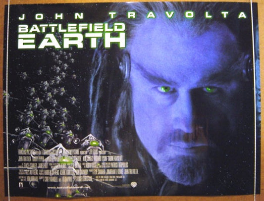 Battlefield Earth  Original Quad Movie Poster  