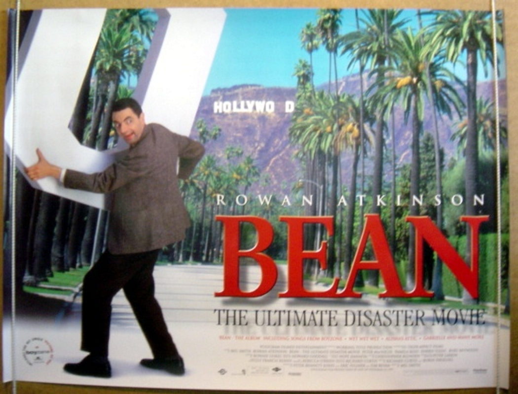 Bean : The Ultimate Disaster Movie  Original Quad Movie Poster  