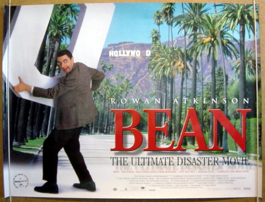 Bean : The Ultimate Disaster Movie  Original Quad Movie Poster  