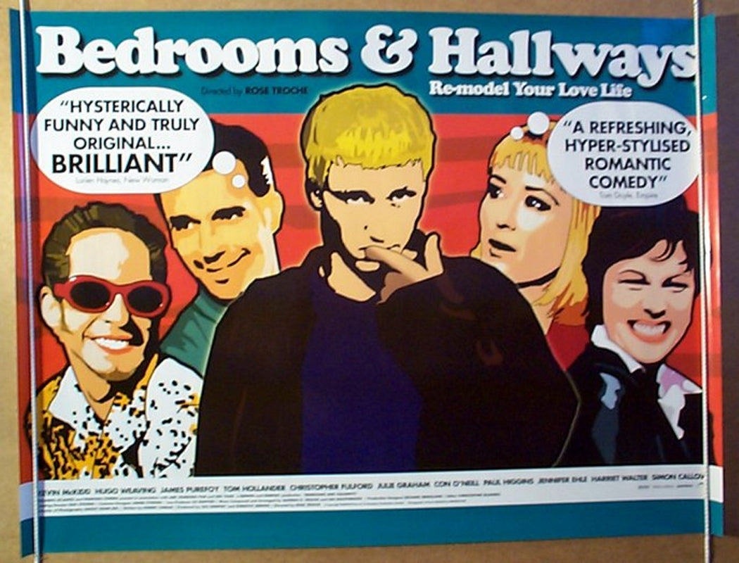 Bedrooms And Hallways  Original Quad Movie Poster  