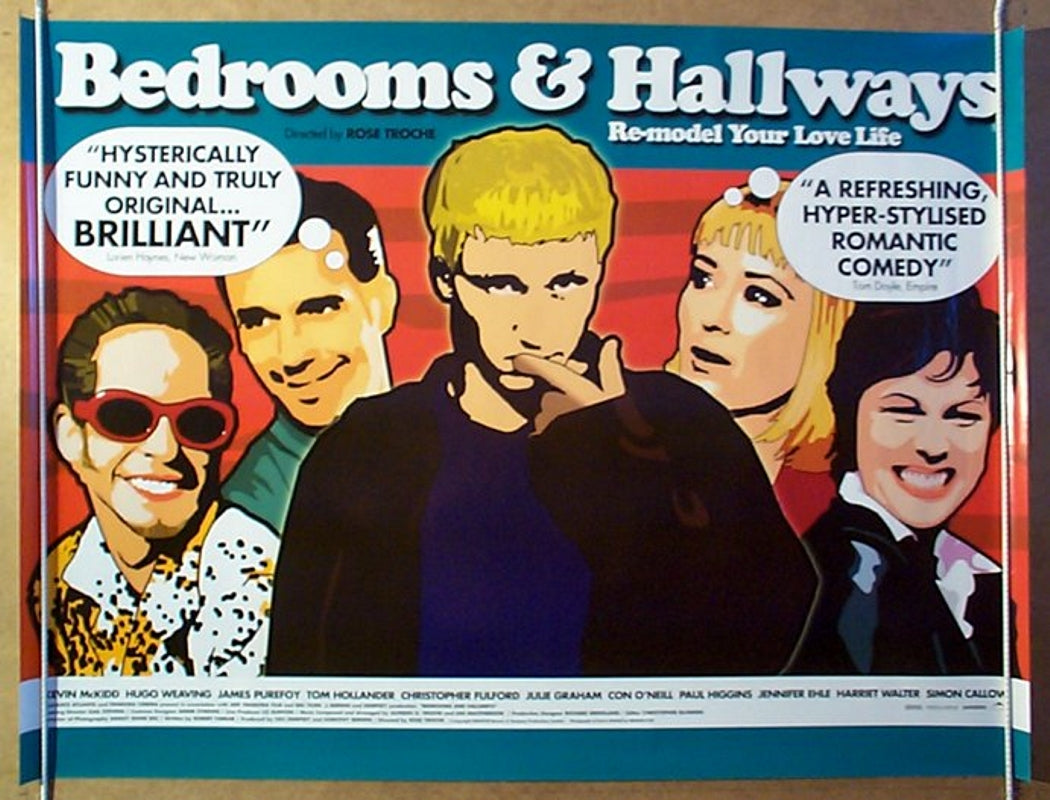 Bedrooms And Hallways  Original Quad Movie Poster  