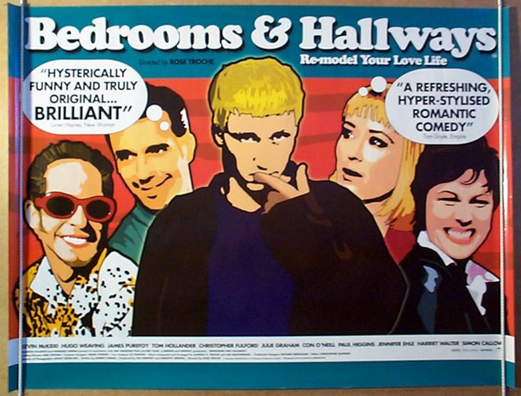 Bedrooms And Hallways  Original Quad Movie Poster  