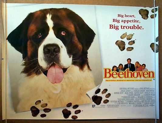 Beethoven  Original Quad Movie Poster  