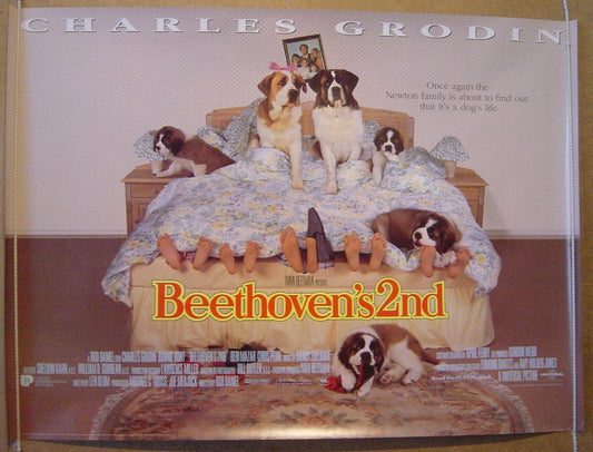 Beethoven's 2nd  Original Quad Movie Poster  