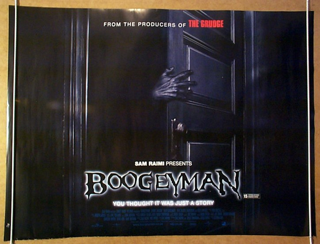 Boogeyman  Original Quad Movie Poster  