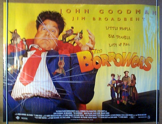 The Borrowers  Original Quad Movie Poster  