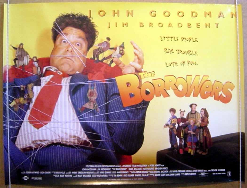 The Borrowers  Original Quad Movie Poster  