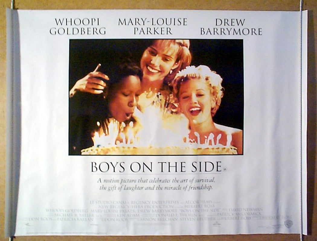 Boys On The Side  Original Quad Movie Poster  