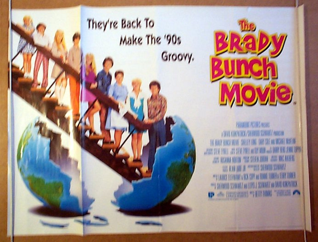 The Brady Bunch Movie  Original Quad Movie Poster  